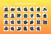 Real Estate Icons Set - Glyph, a Solid Icon by Kmg Design (Thumbnail 2 of 2)