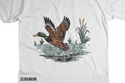 Illustration Duck Nature, an Animal Illustration by kalehstudio (Thumbnail 3 of 3)