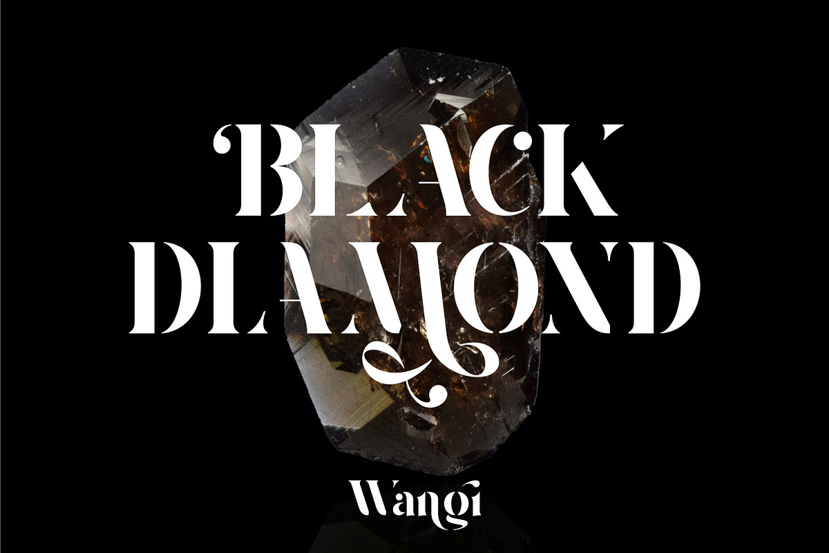 Wangi - Stencil Style, a Sans Serif Font by ErgibiStudio (Photo 2 of 12)
