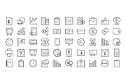 125 Finance Vector Icons, an Outline Icon by Vectors Market (Thumbnail 3 of 3)