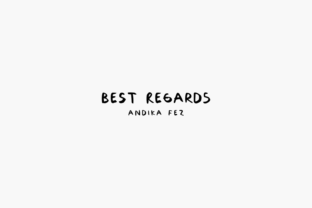 Brown Now Modern Handwritten Font, a Font by Andika Fez (Photo 10 of 10)