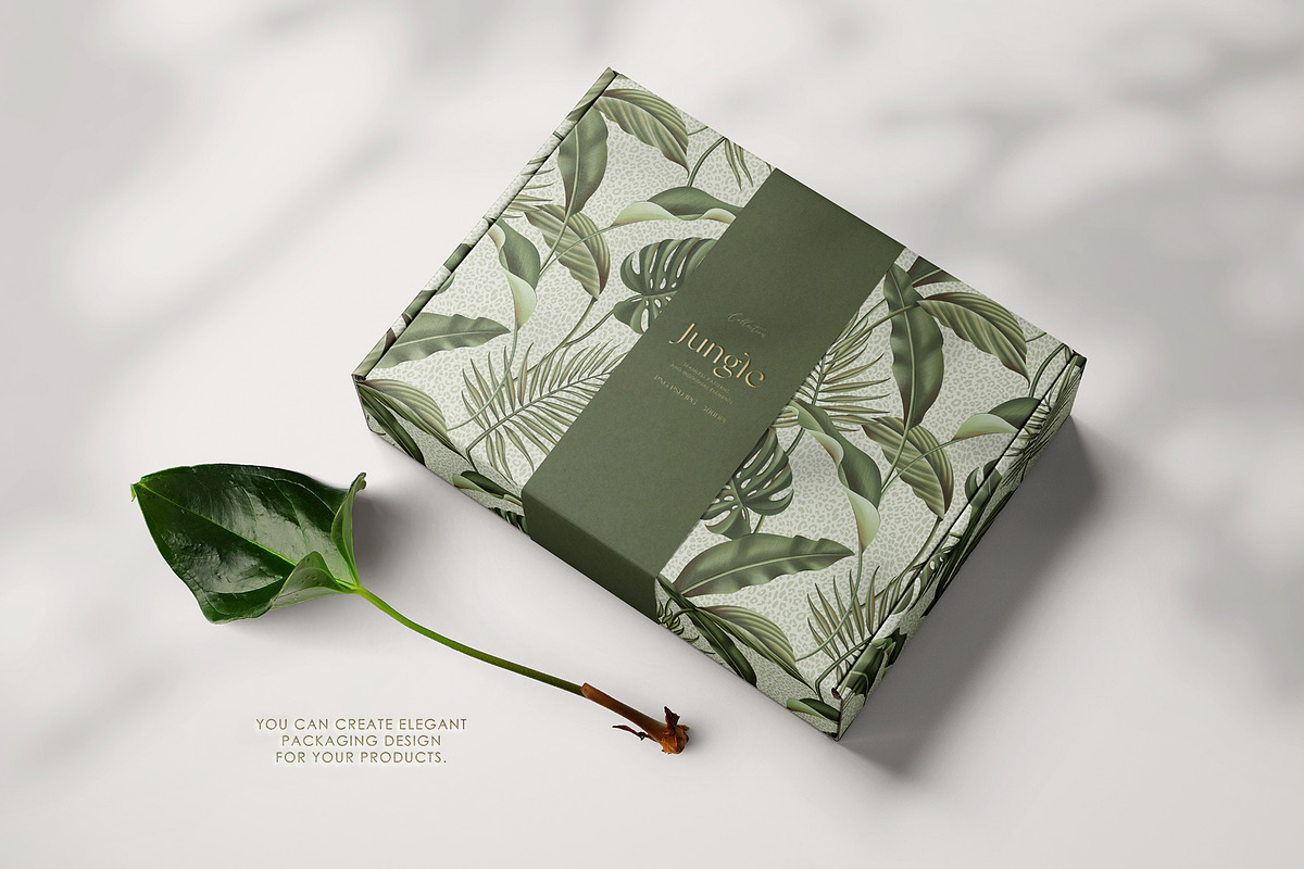 Jungle - Pattern Collection, a Pattern Graphic by PatrushevaYana (Photo 9 of 13)