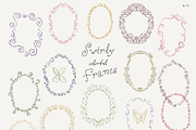 Hand-Drawn Swirly Whimsical Frames, a Decorative Illustration by SunnyAfternoons (Thumbnail 8 of 15)