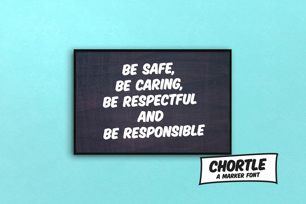 Chortle Sign Painter & Marker Font, a Font by Little Type Factory (Photo 4 of 10)