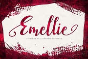 Emellie Script Font, a Script Font by Design Panoply (Thumbnail 1 of 8)