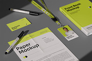 Stationery Mockup Pack, a Product Mockup by Neermana (Thumbnail 3 of 5)