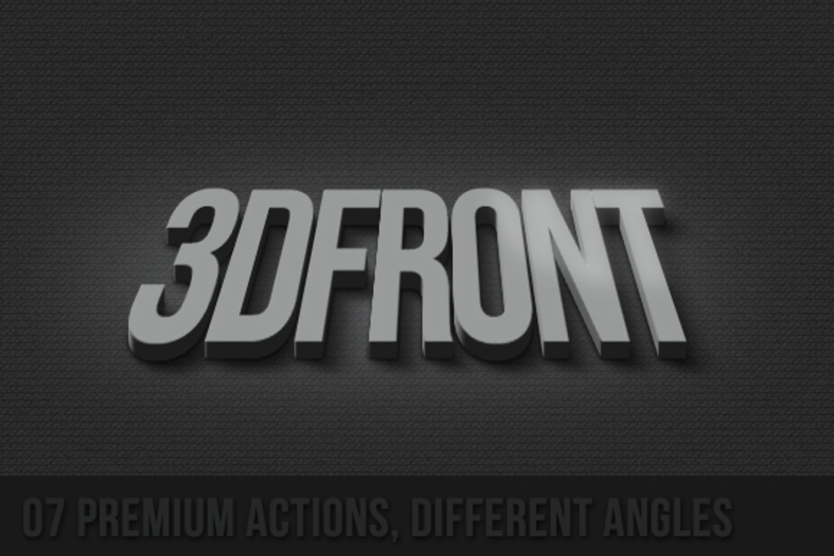 07 Premium 3D actions