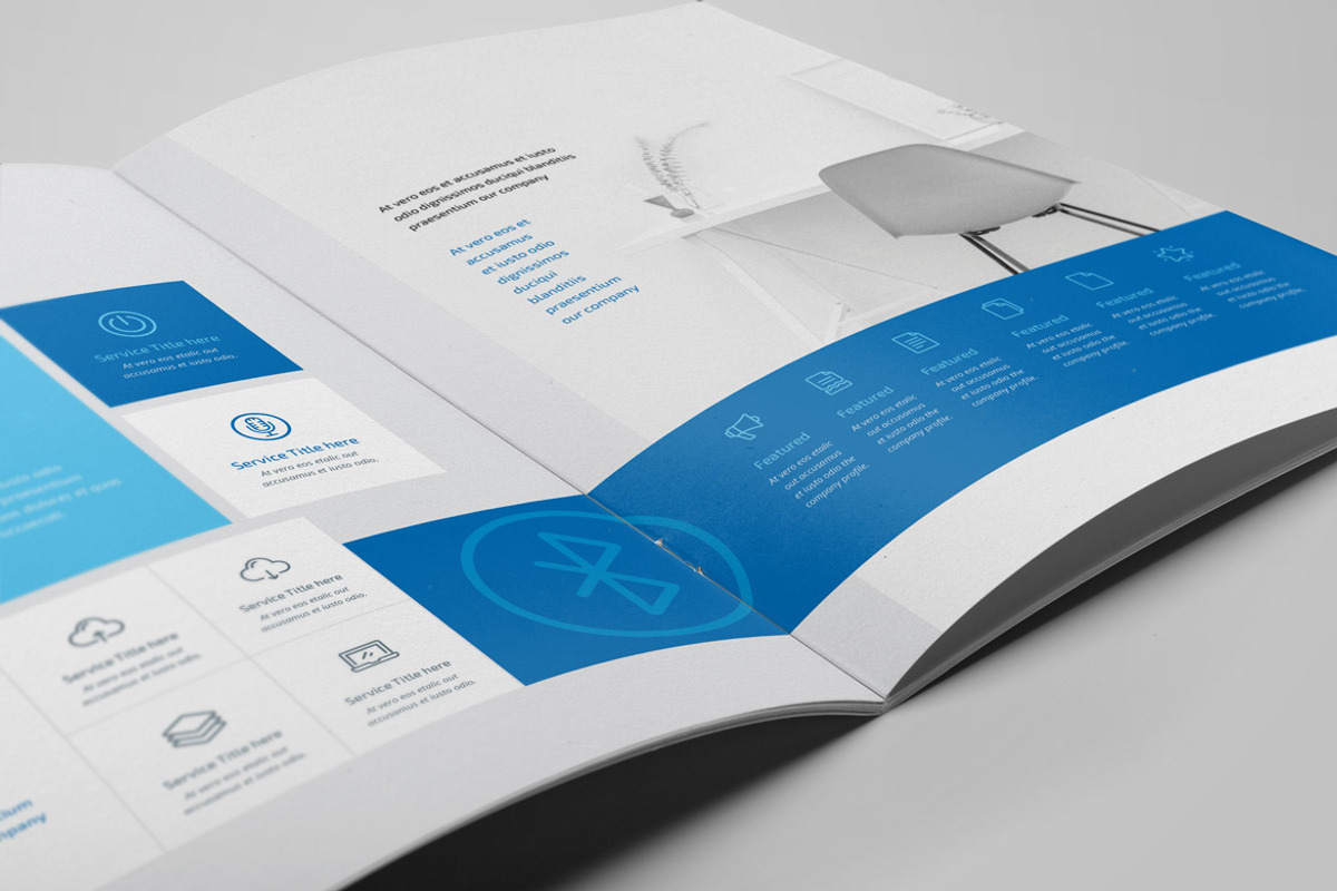 Annual Report A4 & Us Letter, a Brochure Template by Pro-Gh (Photo 8 of 20)