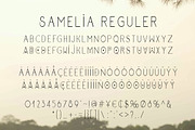 Samelia Family Font, a Sans Serif Font by Jhoel Design (Thumbnail 7 of 9)
