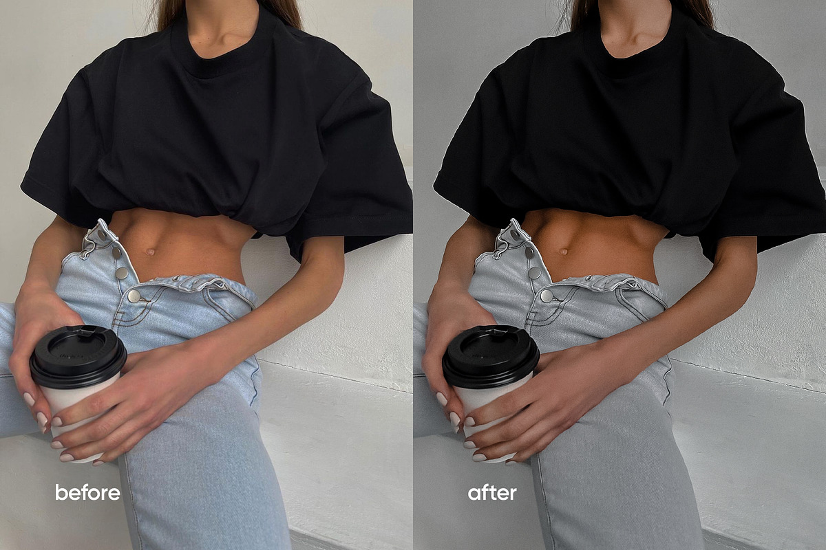 5 BLACK LIGHTROOM PRESETS, a Preset Add-On by Hot Buns Presets (Photo 8 of 11)