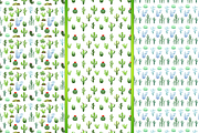 Watercolor Cacti, an Illustration by skrich (Thumbnail 3 of 3)