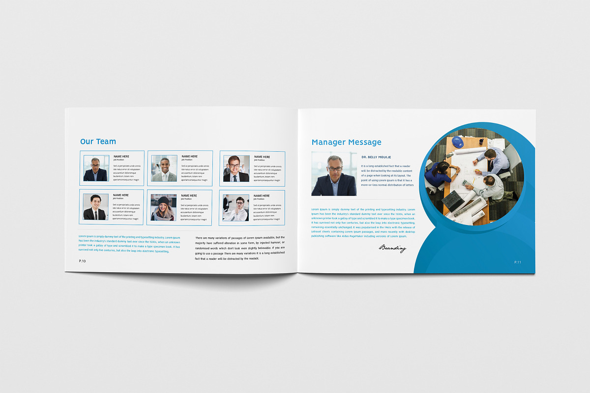 Company Brochure Template, a Brochure Template by Taiffco (Photo 8 of 8)