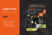 Quick Flex - Event Invitation, an Invitation Template by StreaksideStd (Thumbnail 1 of 3)