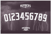 NORTHUNDER ROUGH FONT, a Serif Font by Alphabet Agency (Thumbnail 4 of 5)