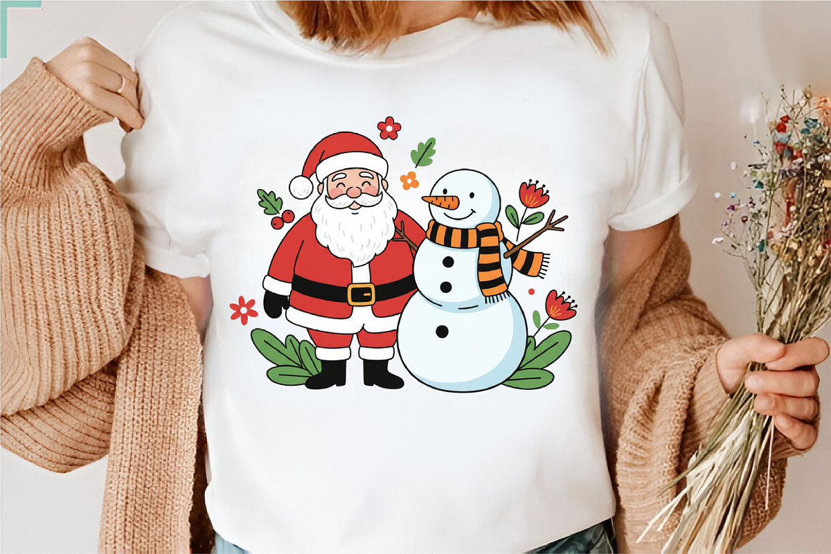 Funny Snowman Png, Winter Christmas, an Illustration by Designking (Photo 2 of 5)