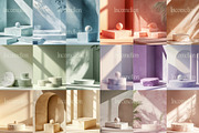 280 Minimal Pastel Product Podiums, a Beauty & Fashion Photo by Incomelion (Thumbnail 4 of 8)