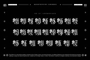 Flora Branch Typeface, a Blackletter Font by alit design (Thumbnail 19 of 20)