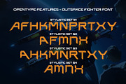 Outspace Fighter, a Symbol Font by Ditatype (Thumbnail 8 of 10)