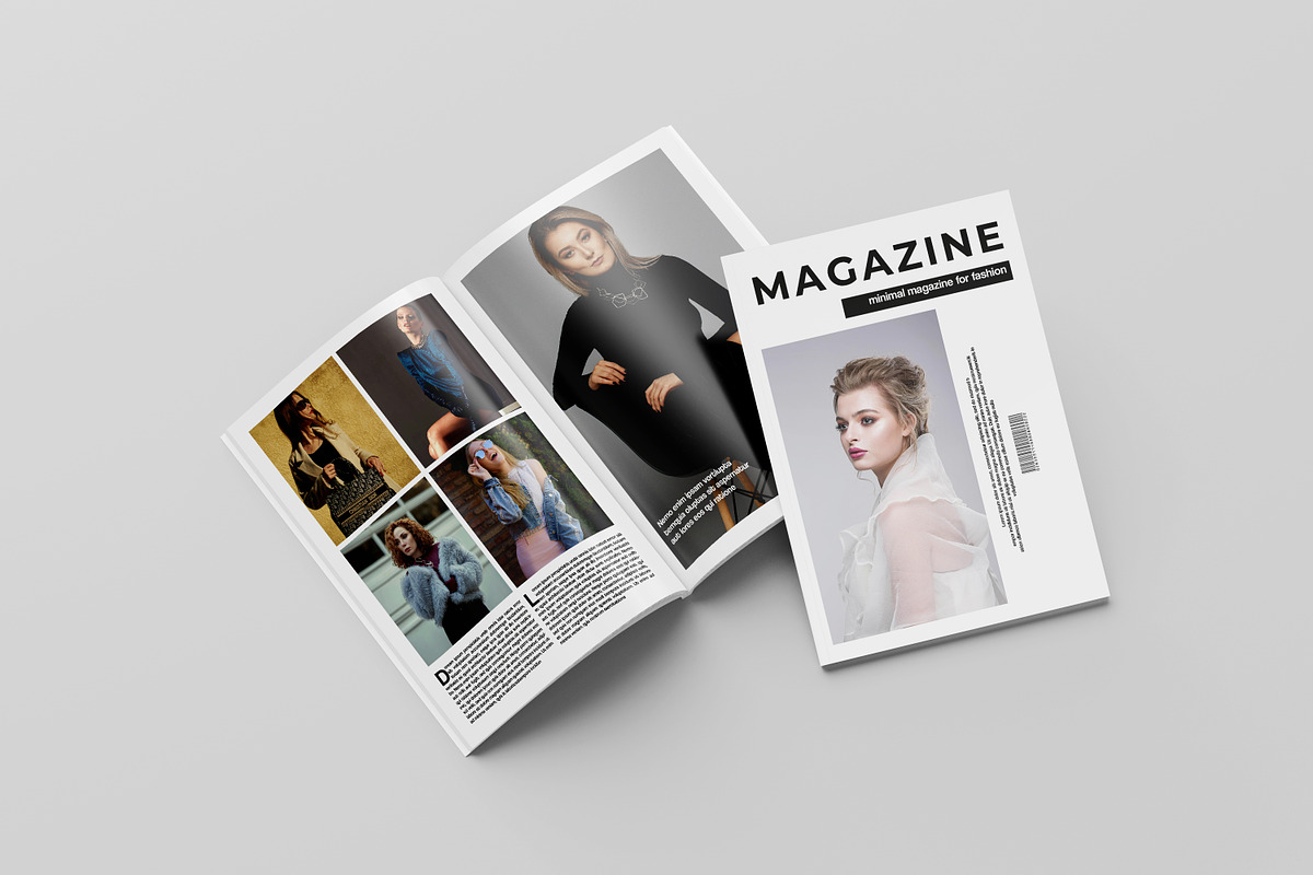 Minimal Fashion Magazine, a Magazine Template by Template Shop (Photo 16 of 17)