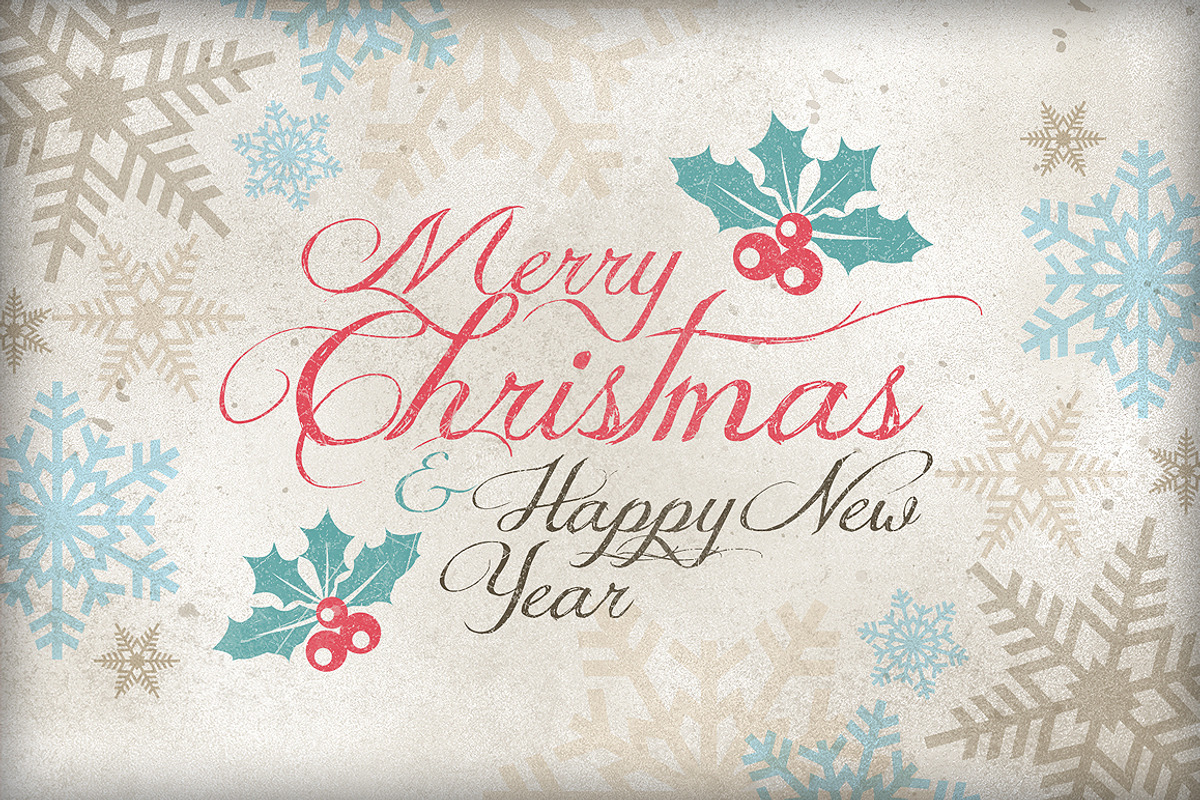 Christmas Background & Cards Vol.1, a Card Template by Graphicdome (Photo 3 of 5)