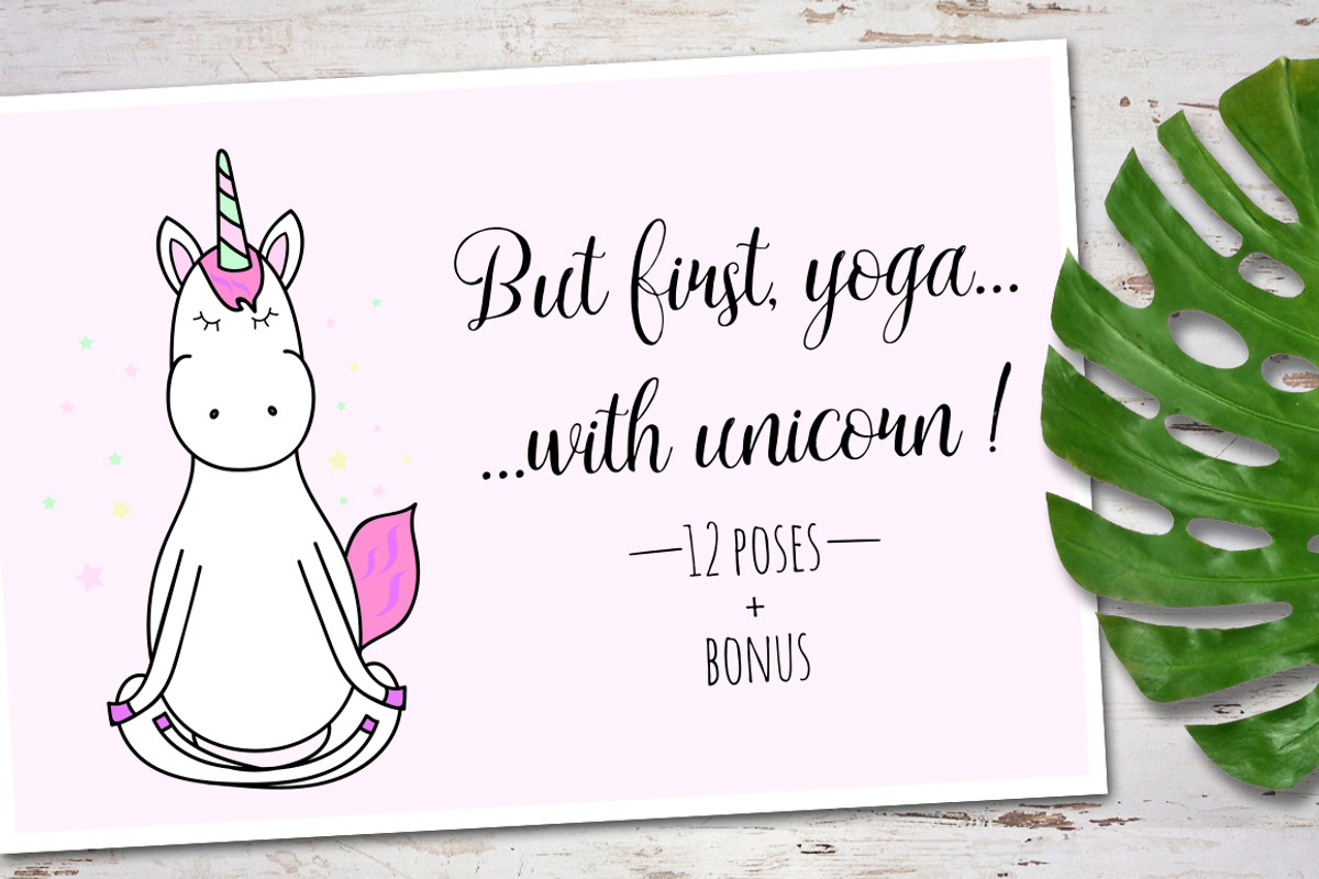 Unicorn's yoga set, an Illustration by CallMeStasia (Photo 1 of 6)