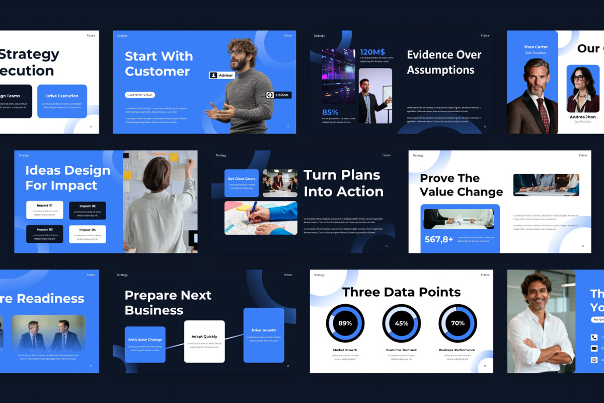 Business Conference Summit, a Presentation Template by Loin Studio (Photo 4 of 4)