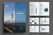 Company Profile Brochure Template, a Brochure Template by MightyDesign (Thumbnail 1 of 6)