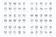 Financial Operations Icons, an Outline Icon by vexper (Thumbnail 10 of 10)