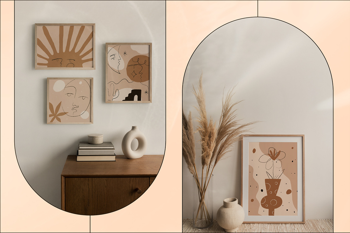 Terracotta — abstract art collection, a Decorative Illustration by adwintash (Photo 11 of 15)