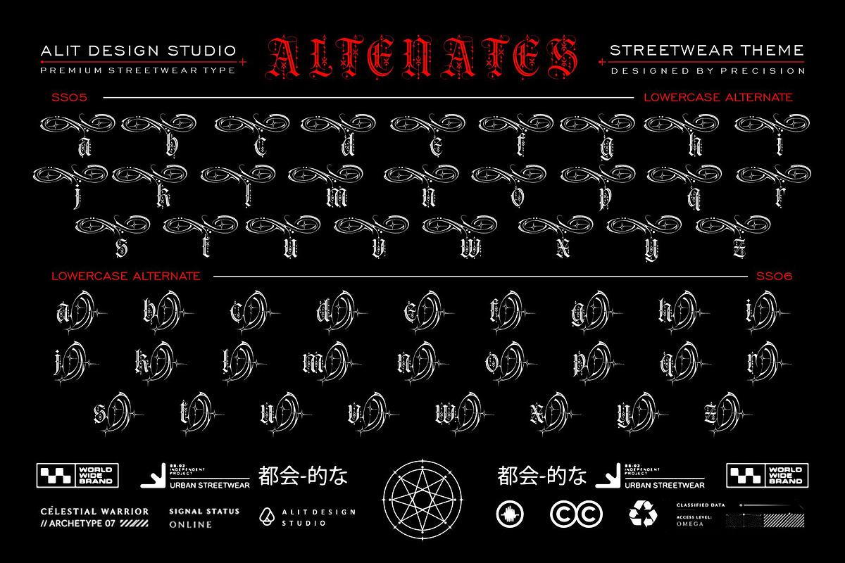 Dread Gothic Typeface, a Blackletter Font by alit design (Photo 17 of 22)