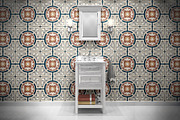 Mediterranean Tile Seamless Pattern, a Pattern Graphic by StudioGlouna (Thumbnail 2 of 6)