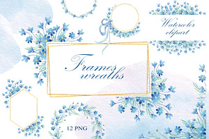 Forget me not clipart PNG