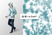 Subtle Tie-Dye Seamless Pattern, a Pattern Graphic by The Gypsy Goddess (Thumbnail 4 of 5)