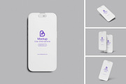 Clay Smartphone Mockup, a Product Mockup by swsi-studio (Thumbnail 1 of 5)