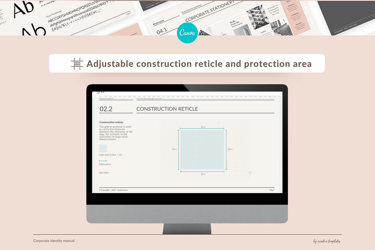 Brand Guideliness Canva Template, a Templates & Theme by byCreativeTemplates (Photo 6 of 8)