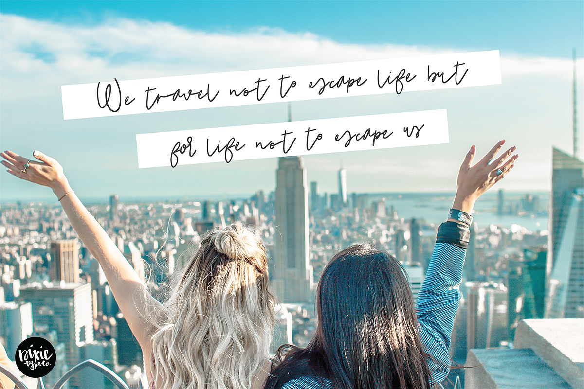 NEW YORK a Signature Script Font preview 3