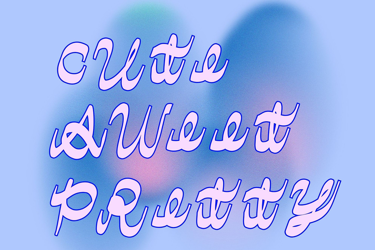 Sweet Thang a hand-drawn font, a Script Font by Eryn Rose Design (Photo 4 of 14)