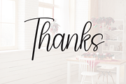 January | Script Font, a Handwritten Font by Scratchones (Thumbnail 9 of 9)