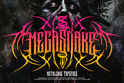 Mega Snake Typeface, a Blackletter Font by alit design (Thumbnail 1 of 20)