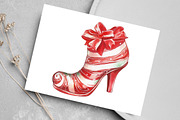 Christmas Elf Shoes Clipart, an Illustration by Canvas Craft (Thumbnail 7 of 8)