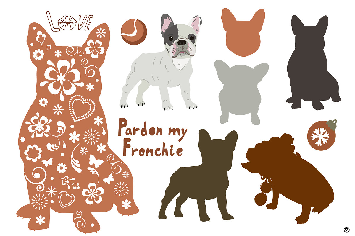 Frenchies, an Animal Illustration by Olillia (Photo 7 of 7)