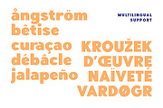 Hillray - Stylish Bold Sans, a Sans Serif Font by Sarid Ezra (Thumbnail 8 of 11)