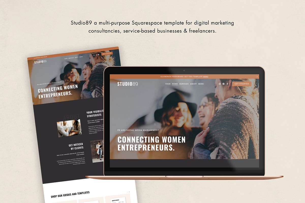 Squarespace template: Studio89, a Squarespace Template by Applet Studio (Photo 4 of 5)
