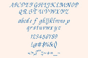 Old World Ink, a drawn medieval font, a Script Font by Eryn Rose Design (Thumbnail 11 of 12)
