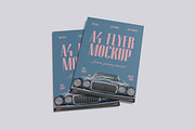 A4 Flyer Mockup Bundle Set, an Advertising Mockup by Rielismee (Thumbnail 3 of 5)
