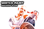 Sketch Paint - Photoshop Action, an Action Add-On by Lightdesigns (Thumbnail 3 of 4)