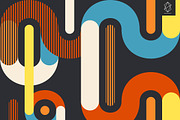 Geometric brevity seamless patterns, a Pattern Graphic by Yury Velikanov (Thumbnail 9 of 11)