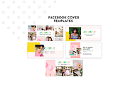Facebook Template Colorful Canva, a Social Media Template by ltsdesigns (Thumbnail 2 of 6)