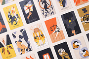 Tarot Cards Mockup Set v.4, a Merchandise Mockup by creatsy5 (Thumbnail 6 of 12)