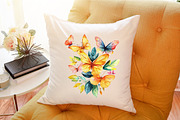Floral Butterfly Monarch Spring Clip, an Illustration by Sublimation Artist (Thumbnail 6 of 6)